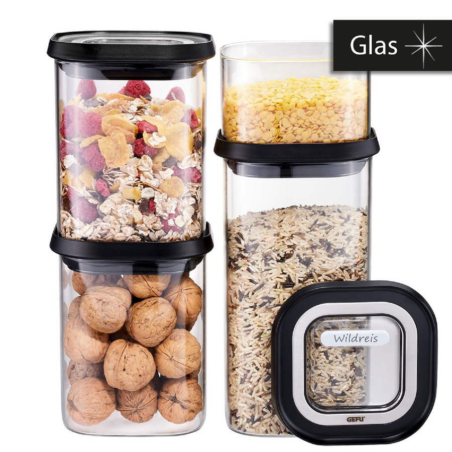 GEFU Pantry Gıda Saklama Kabı 4'lü Set
