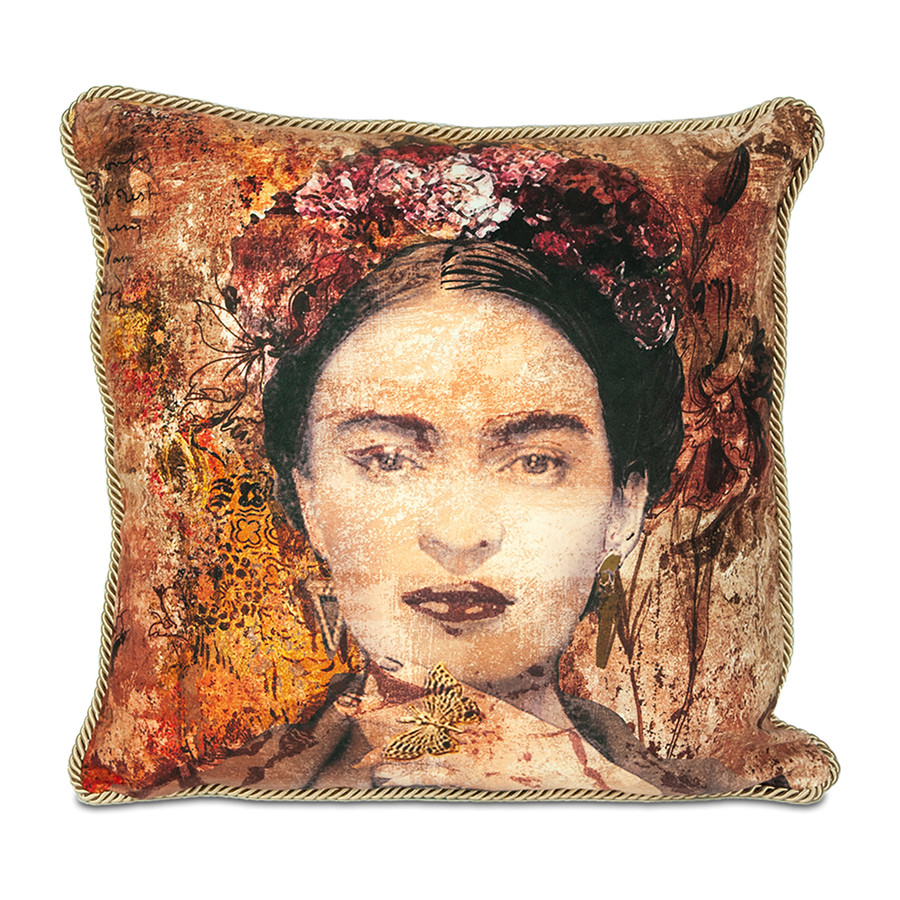 Baci Milano Memories Frida Kadife Yastık 45 cm x 45 cm 