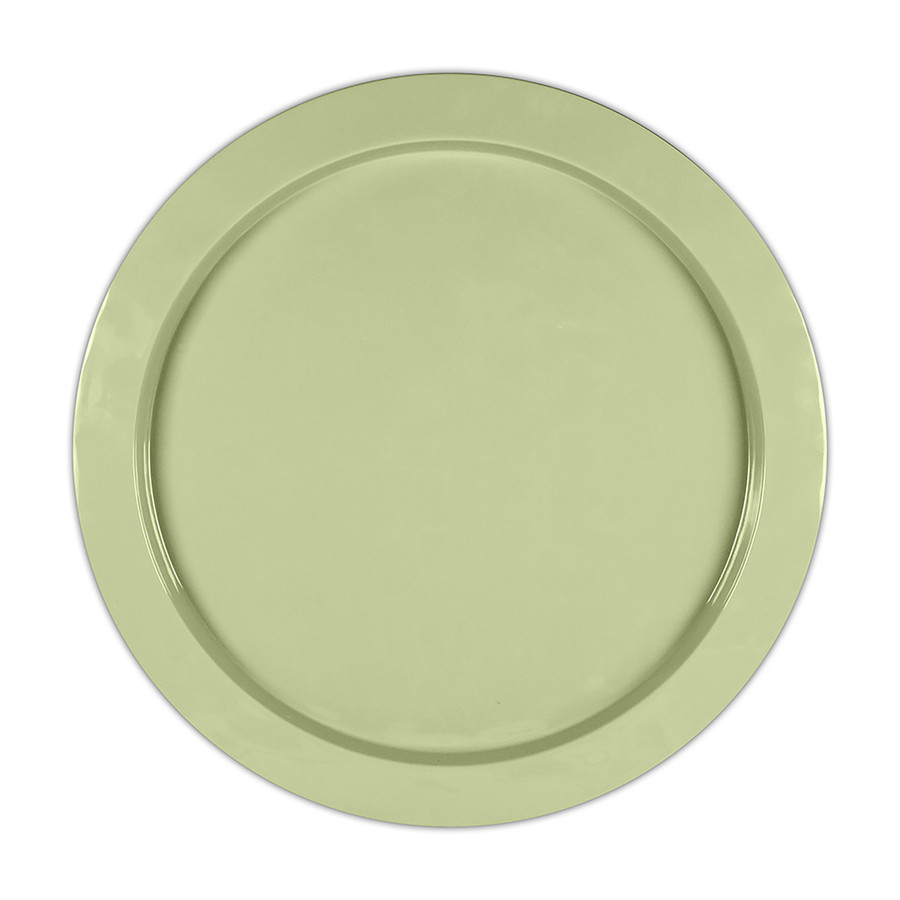 Baci Milano Joke Table Kitchen  Yuvarlak Tepsi 51 cm Yeşil