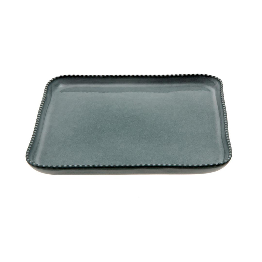Jumbo Twin Blue Kare Tabak 36 Cm