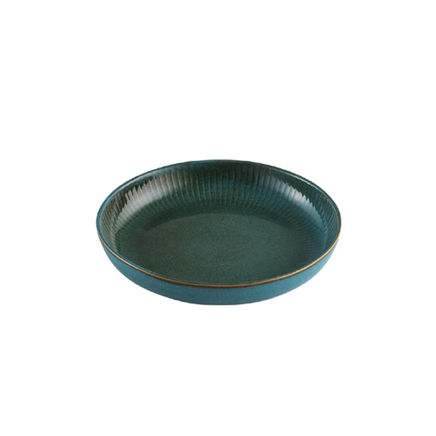 Jumbo Efes Turkuaz Çukur Tabak 22 cm