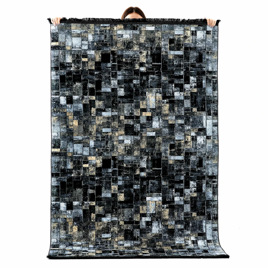 Kaşmir Halı Dekoratif Art Trend Stone 80x300 cm