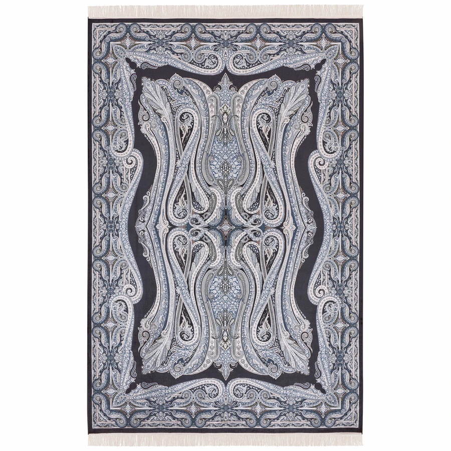 Kaşmir Halı İpek Moroccan Blue 200x290cm Halı