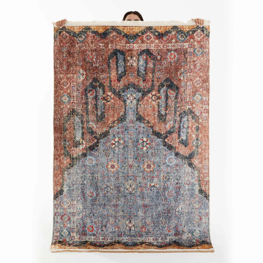 Kaşmir Halı Dekoratif Art Retro Ürgüp 120x180 cm