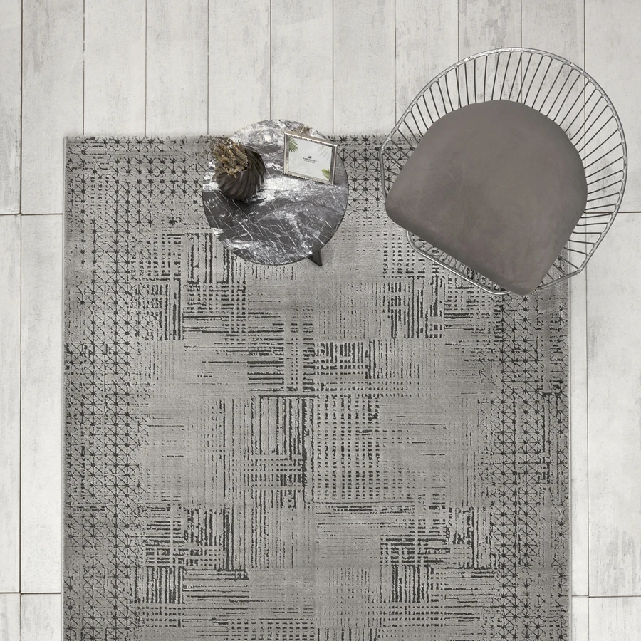 Kaşmir Halı 7/24 Noble Harley Gray 200x290 cm