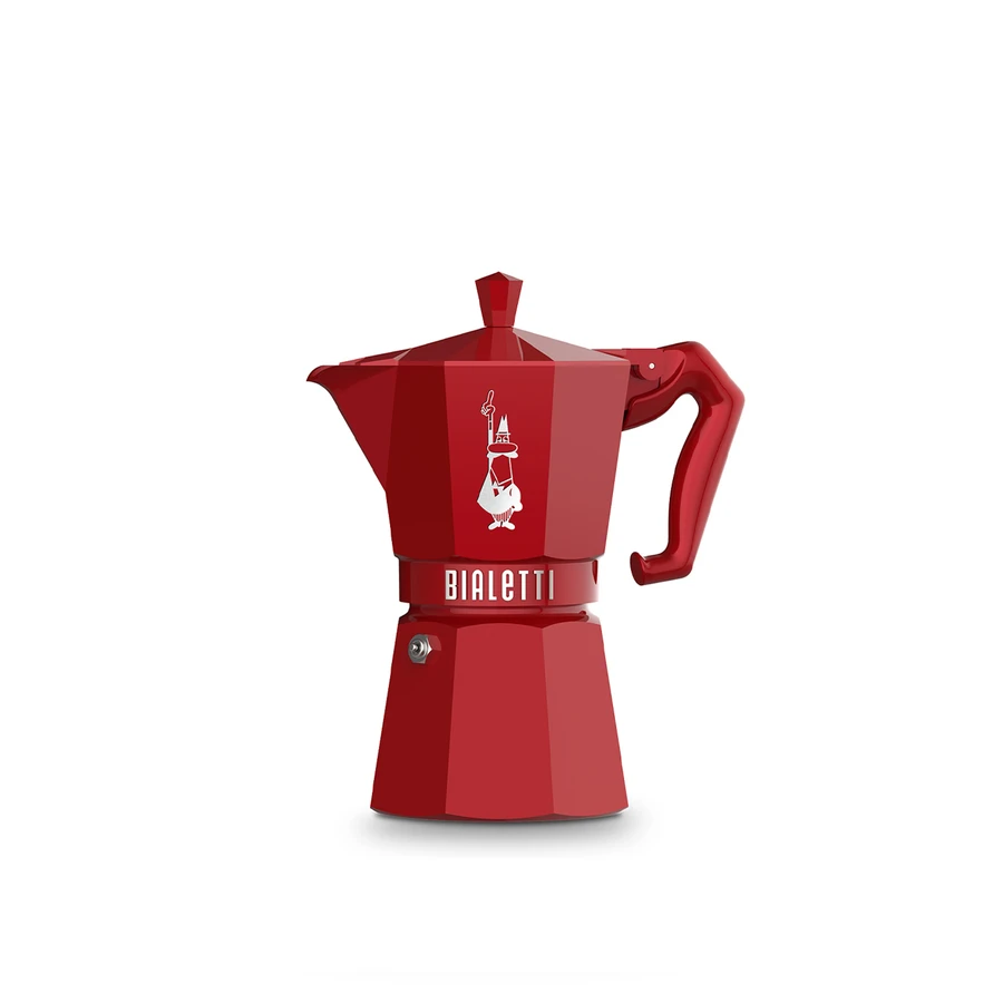 Bialetti Moka Express Excl. Kırmızı 3 Cup