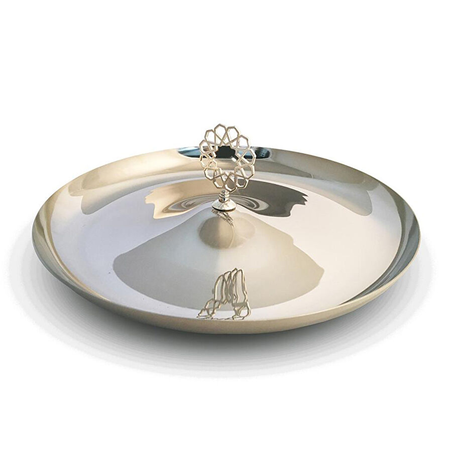 Jumbo Hiref Selçuklu Çelik Tabak - L