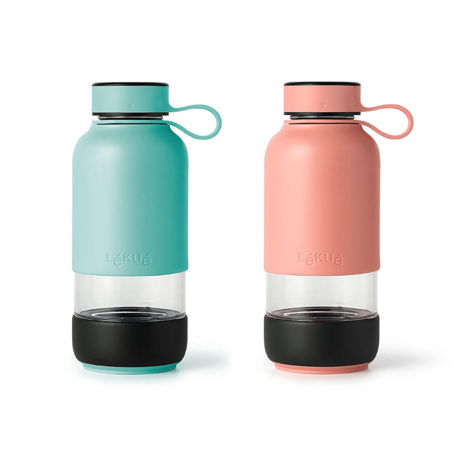 Lekue To Go Mercan Filtreli Su Şişesi - 600Ml