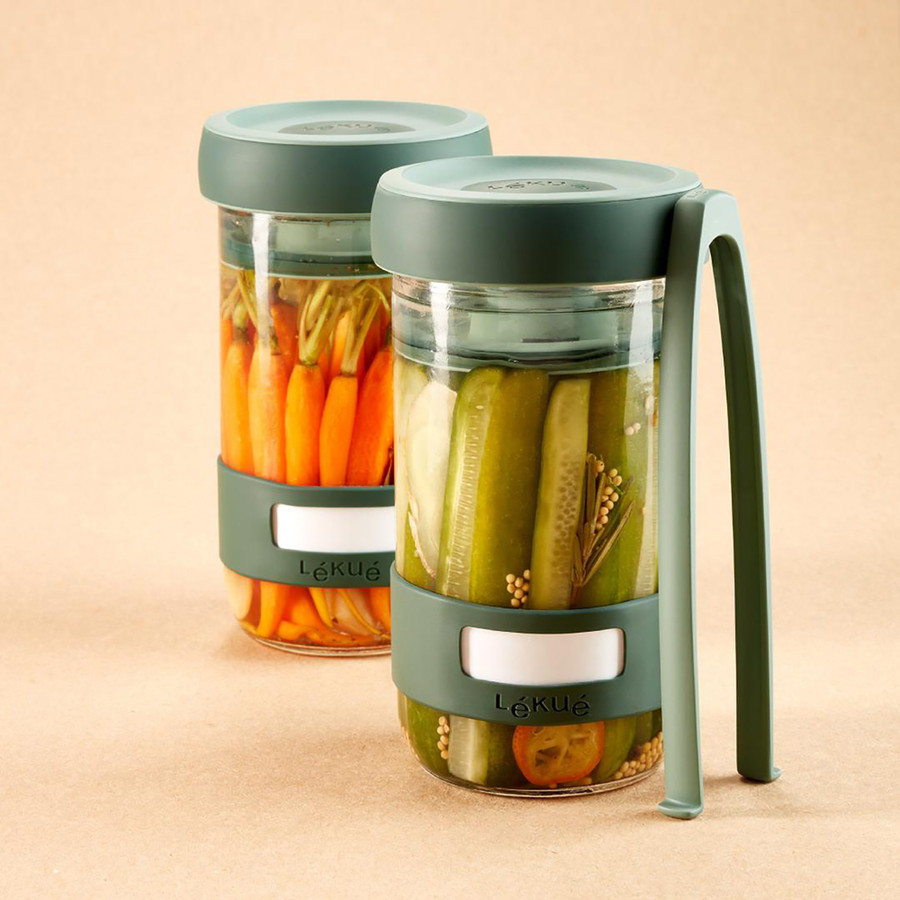 Lekue Yeşil Turşu Kapları - 700Ml