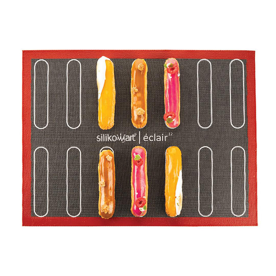 Silikomart Air Mat Eclair Choux - Silikon Ekler Matı 30X40 Cm