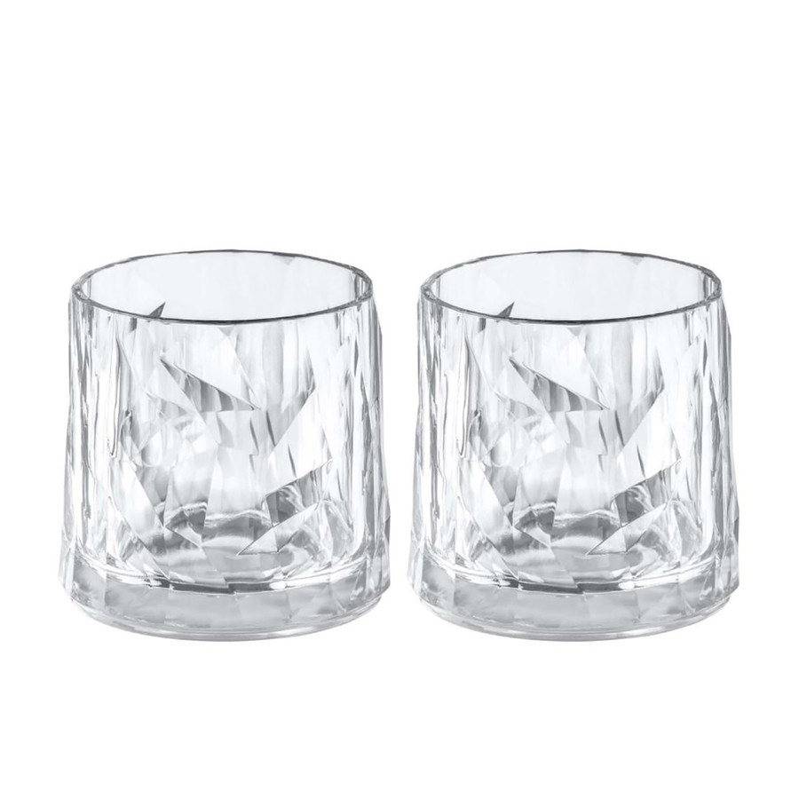 Koziol Superglass 2'li Bardak Seti 250 ml Şeffaf