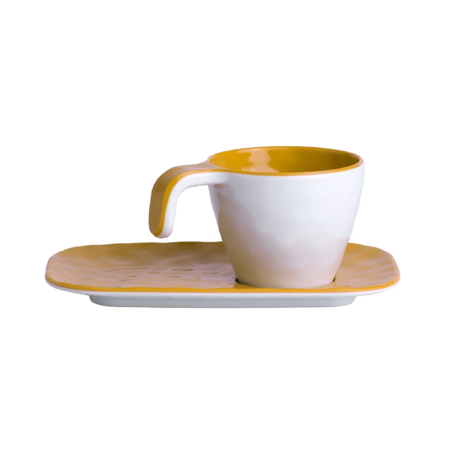 Marine Business Summer Mustard 6 Parça Espresso Set 