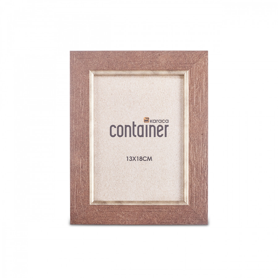 Karaca Container Eden Çerçeve Kahverengi 13x18 cm