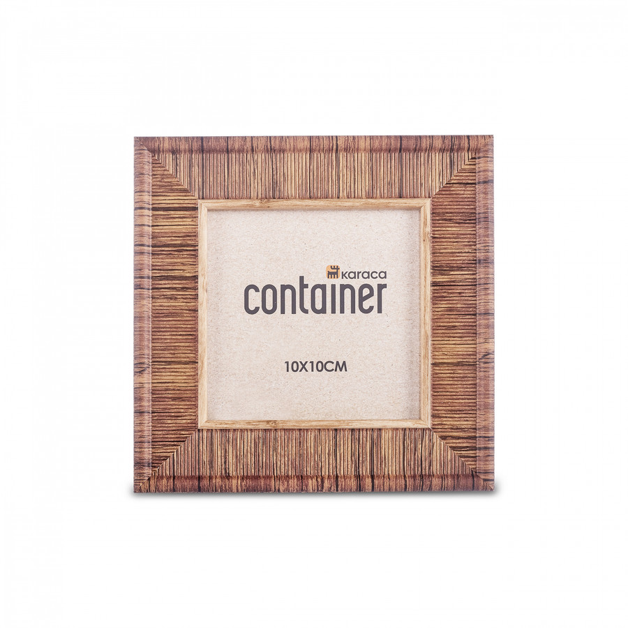 Karaca Container Elowen Çerçeve Kahverengi 10x10 cm