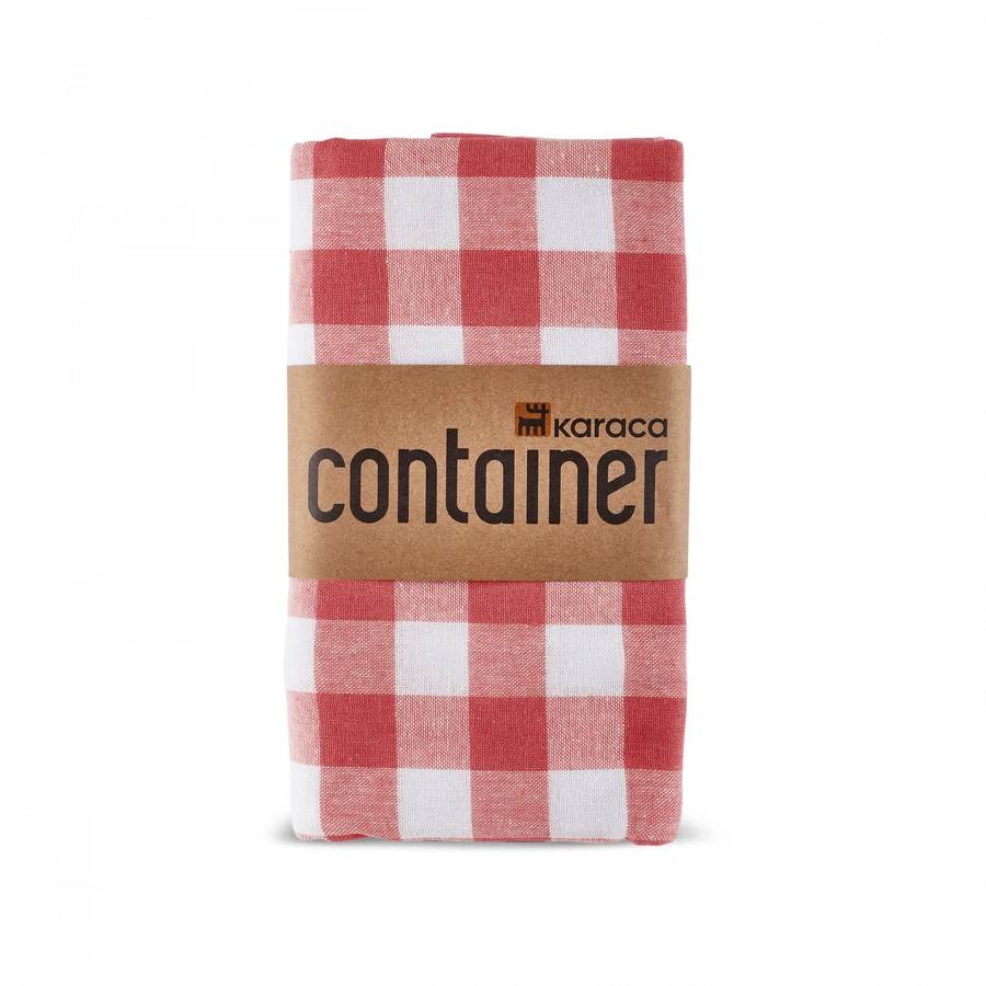 Karaca Container Pötikare Masa Örtüsü 160x160 cm Kırmızı