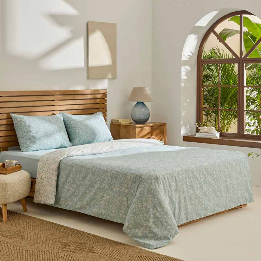 Kaşmir Home Inga Çift Kişilik Nevresim Takımı Mint