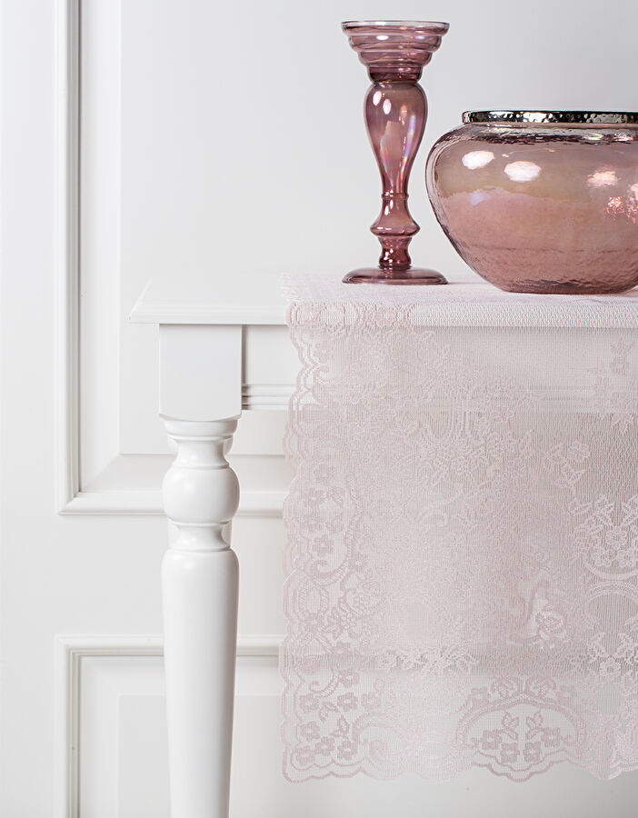 Karaca Home Laticia Pudra Raschel Runner 60x160