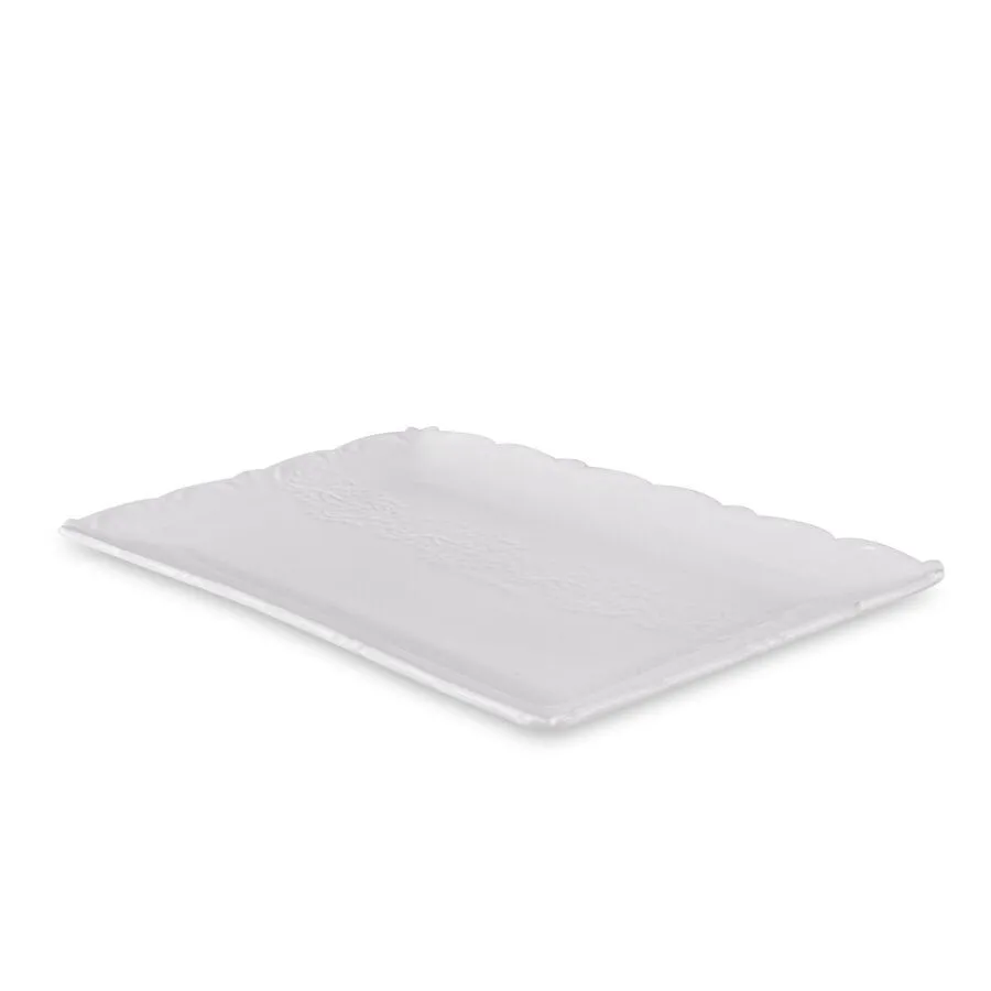 Karaca Ribbon 18x30 Porselen Dikdörtgen Tabak 49-a003-02