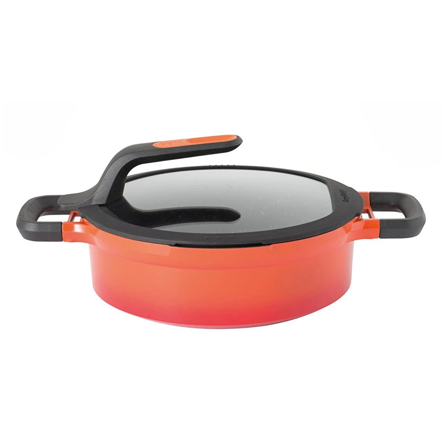 Berghoff Gem Stay Cool Pilav Tenceresi Turuncu 24 Cm