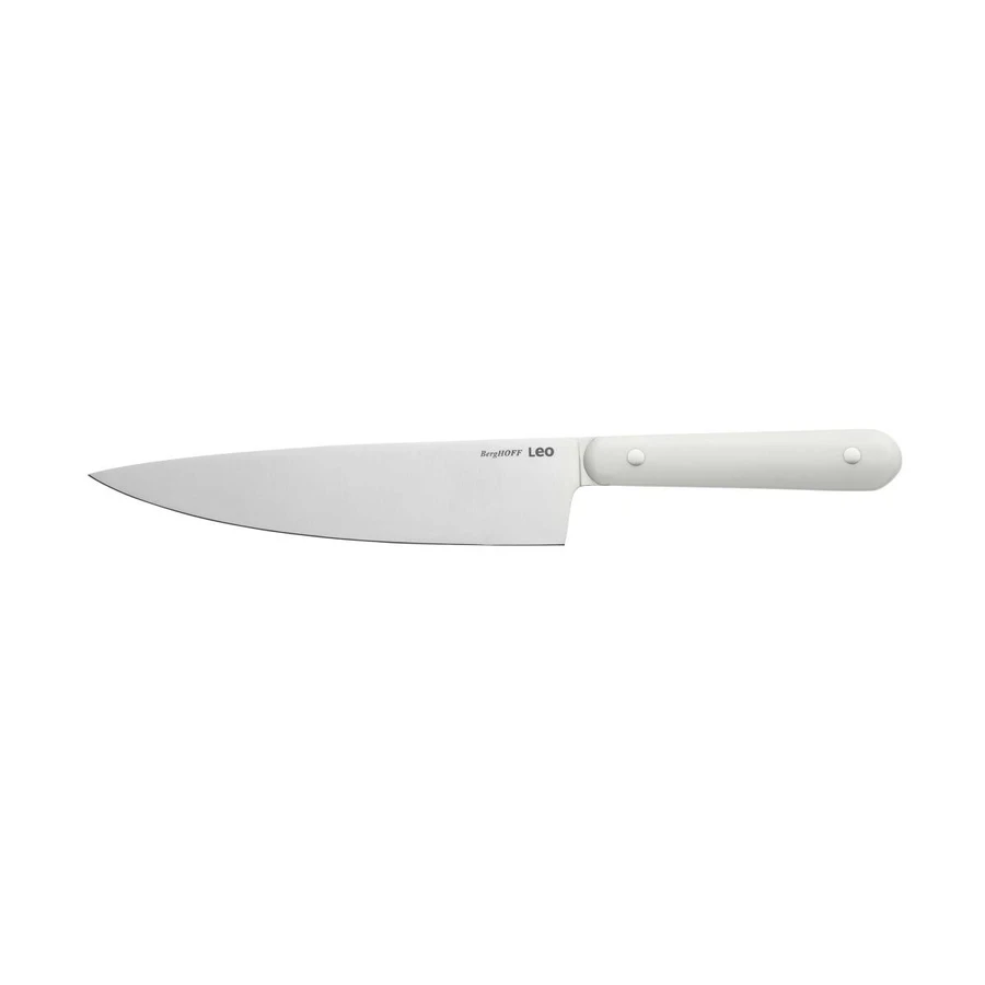 Berghoff Leo 18/10 Paslanmaz Çelik Beyaz Şef Bıçağı 20 Cm Beyaz