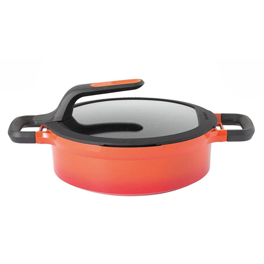 Berghoff Gem Stay Cool Pilav Tenceresi Turuncu 28 Cm