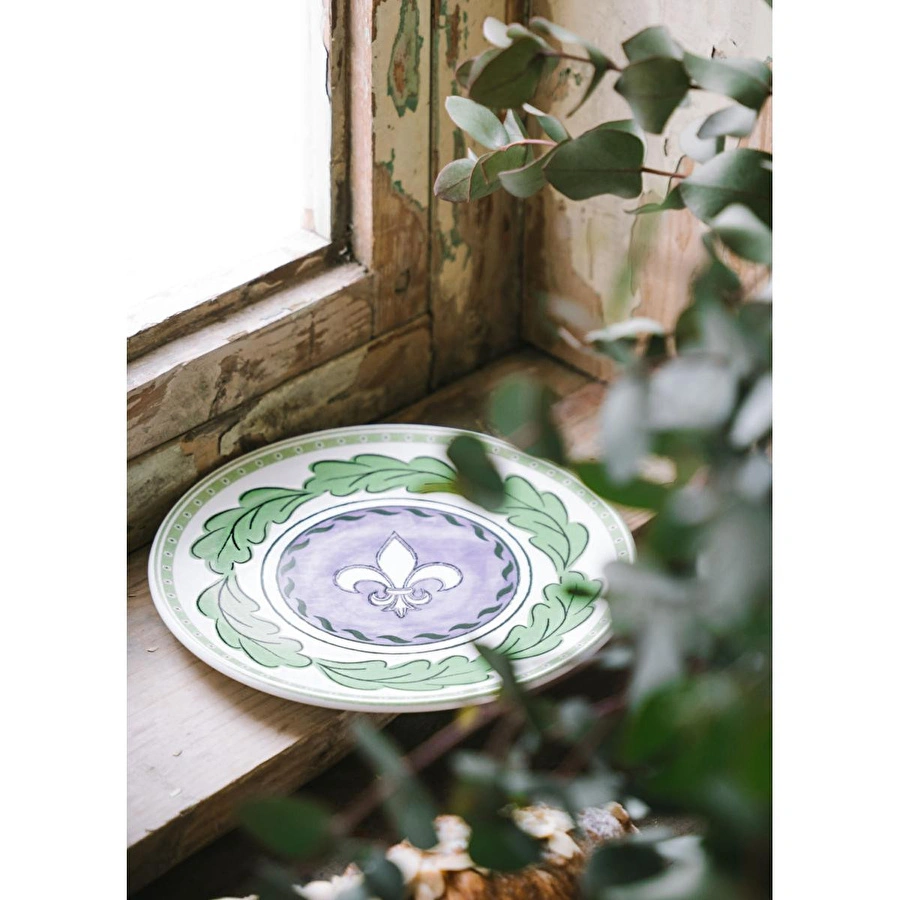 The Mia Provence Lavanta Pasta Tabağı 6lı Set 19 Cm Prc001