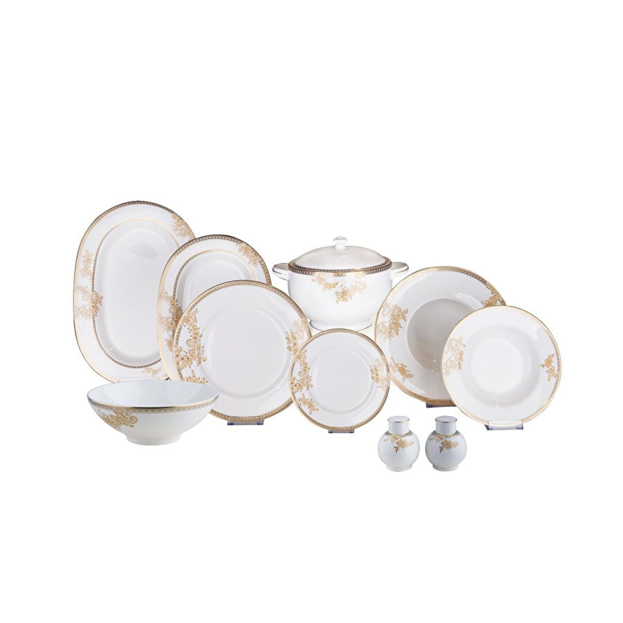 Royal Canterbury Liberty Gold 72 Parça Yemek Takımı