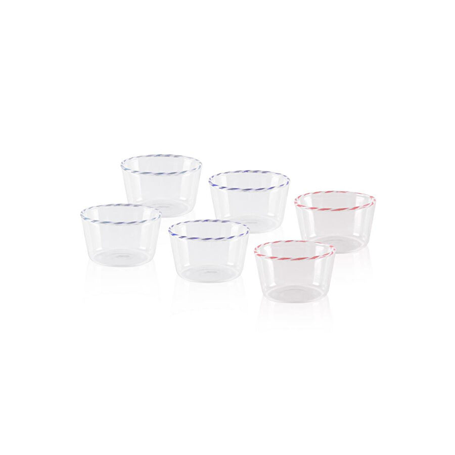 The Mia Simple Dondurmalık Tatlı Sunum Kasesi 6 Parça 150 Ml