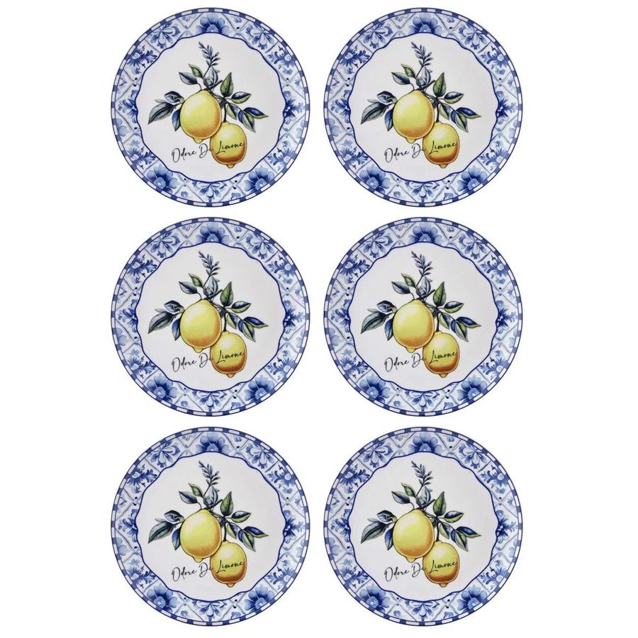 The Mia Odore Di Limone Servis Tabağı 6lı Set 26 Cm Odl003