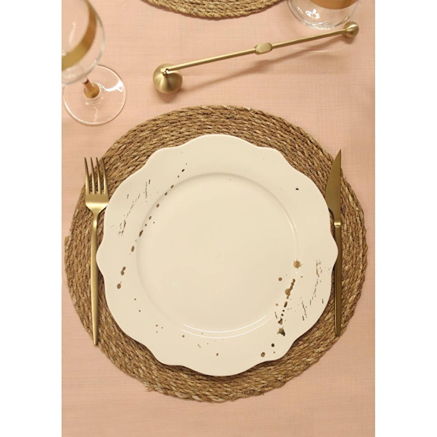 The Mia Splash Servis Tabağı 6 Parça 27 Cm