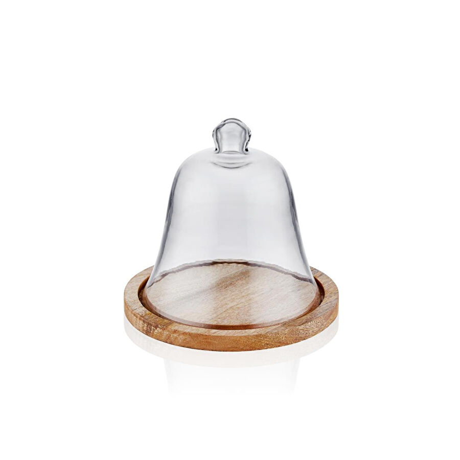 The Mia Madera Kek Saklama Fanusu 20x21x21 Cm