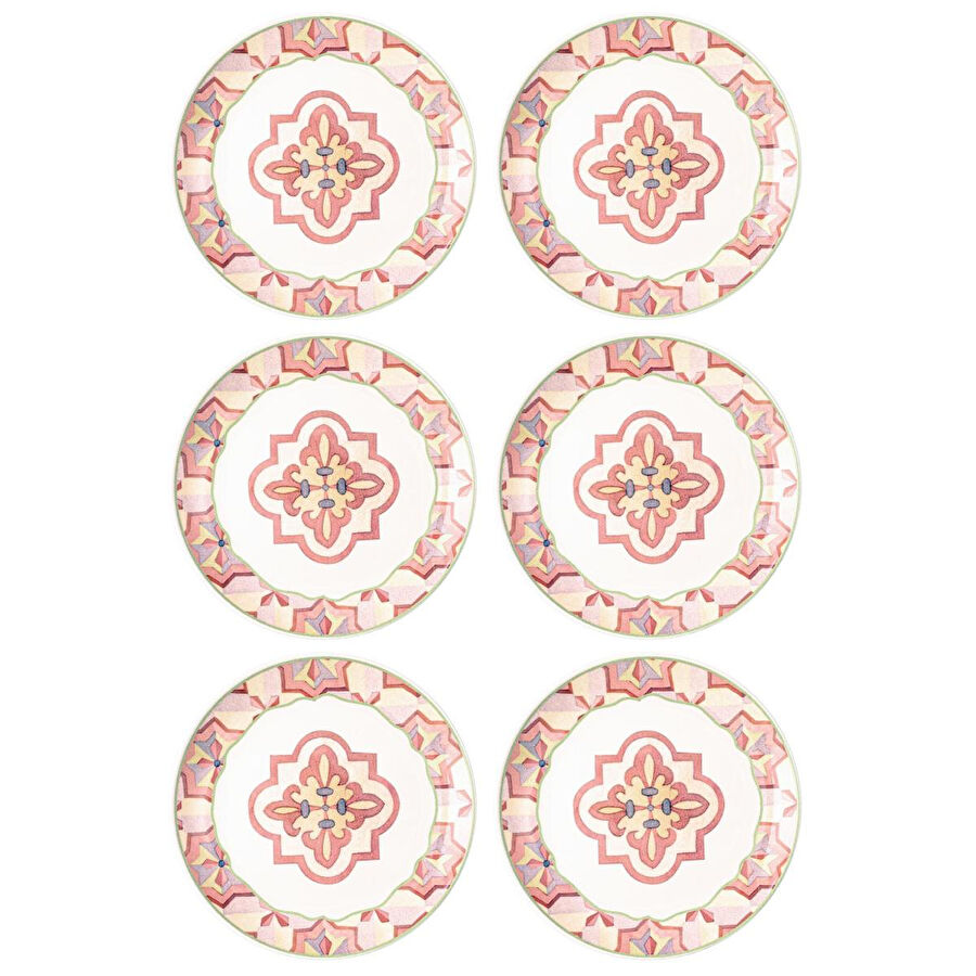 The Mia Dolce Vita Servis Tabağı 6lı Set 26 Cm