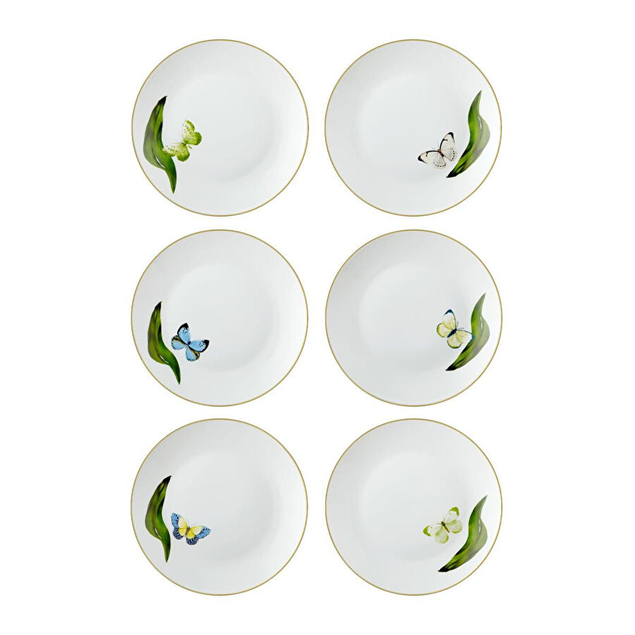 The Mia Folium Pasta Tabağı 6 Kişilik