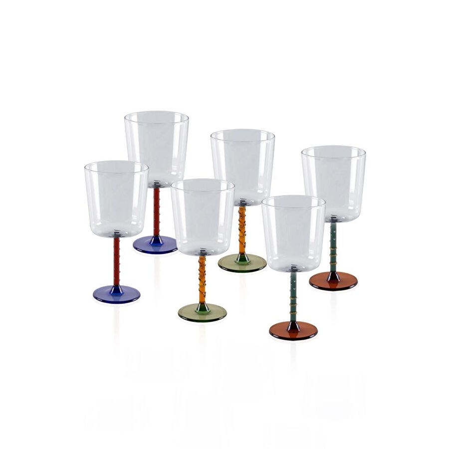 The Mia Line Şarap Kadehi 6 Parça 300 Ml