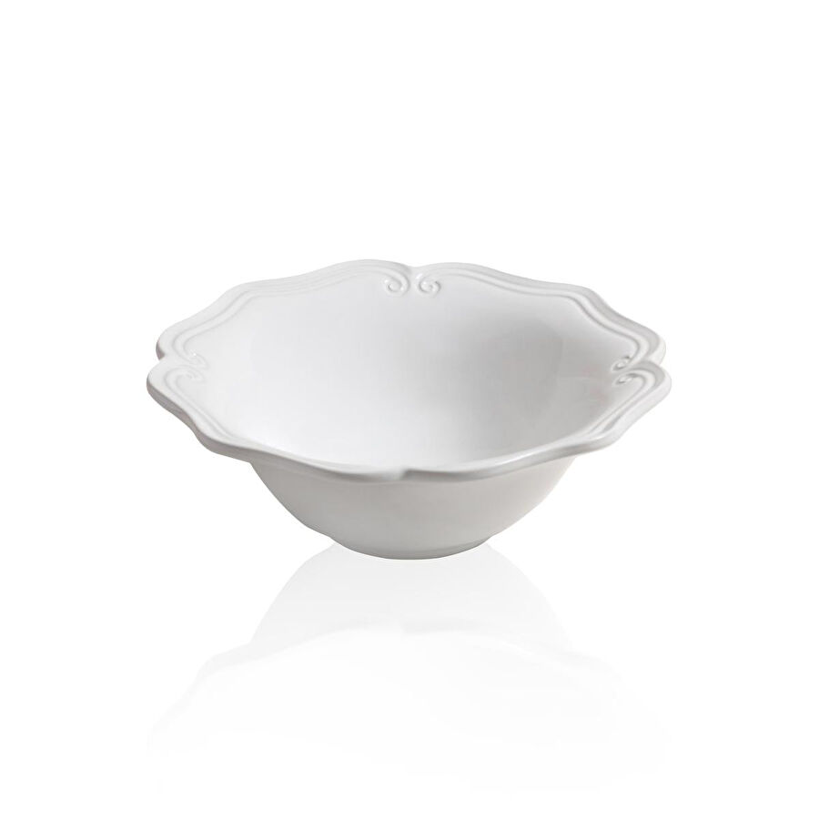 The Mia Grande Salata Kasesi Beyaz 29x10 Cm Grd0018