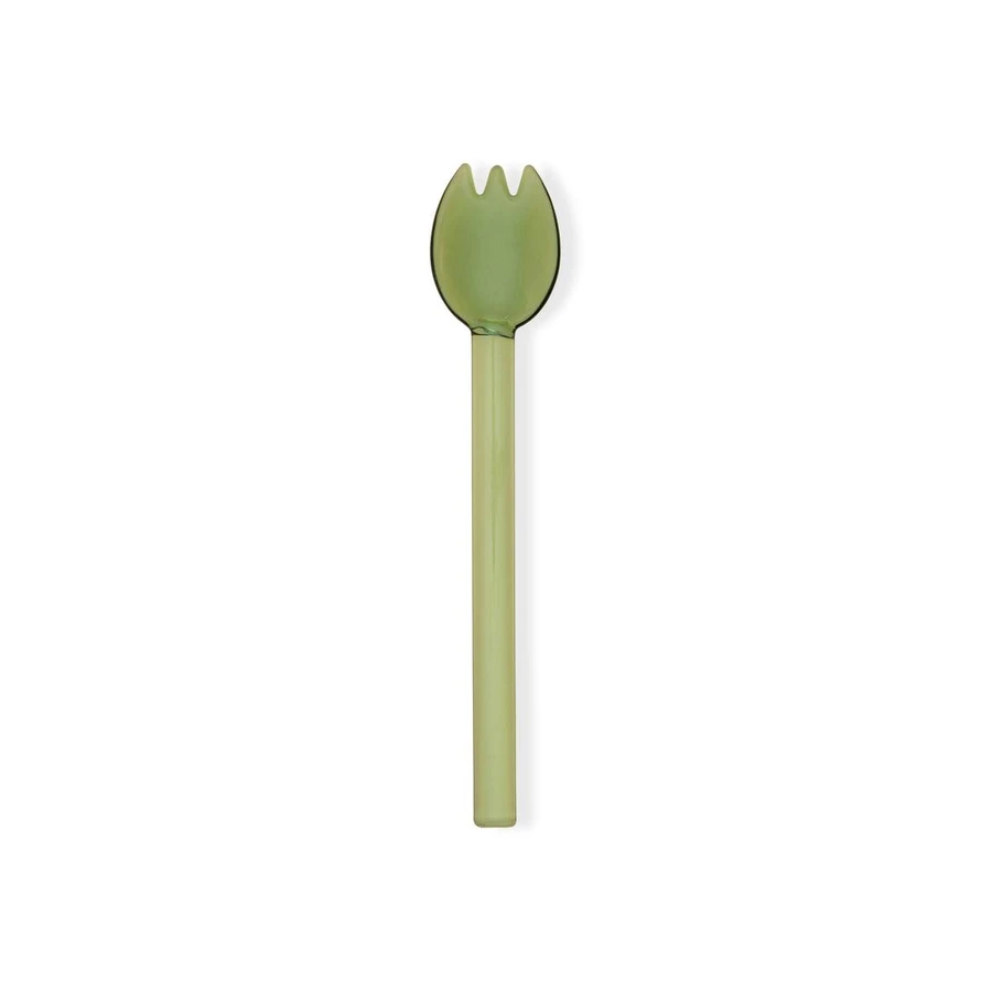 The Mia Abiete Dondurma Ve Tatlı Kaşığı Yeşil 6lı Set
