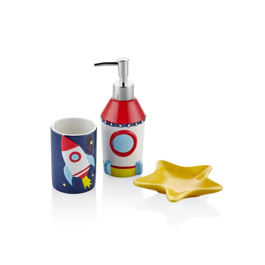The Mia Rocket Banyo Seti 3 Parça