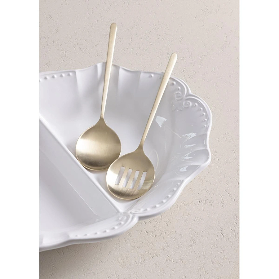 The Mia Giallo Servis Seti Şampanya Gold 2 Parça