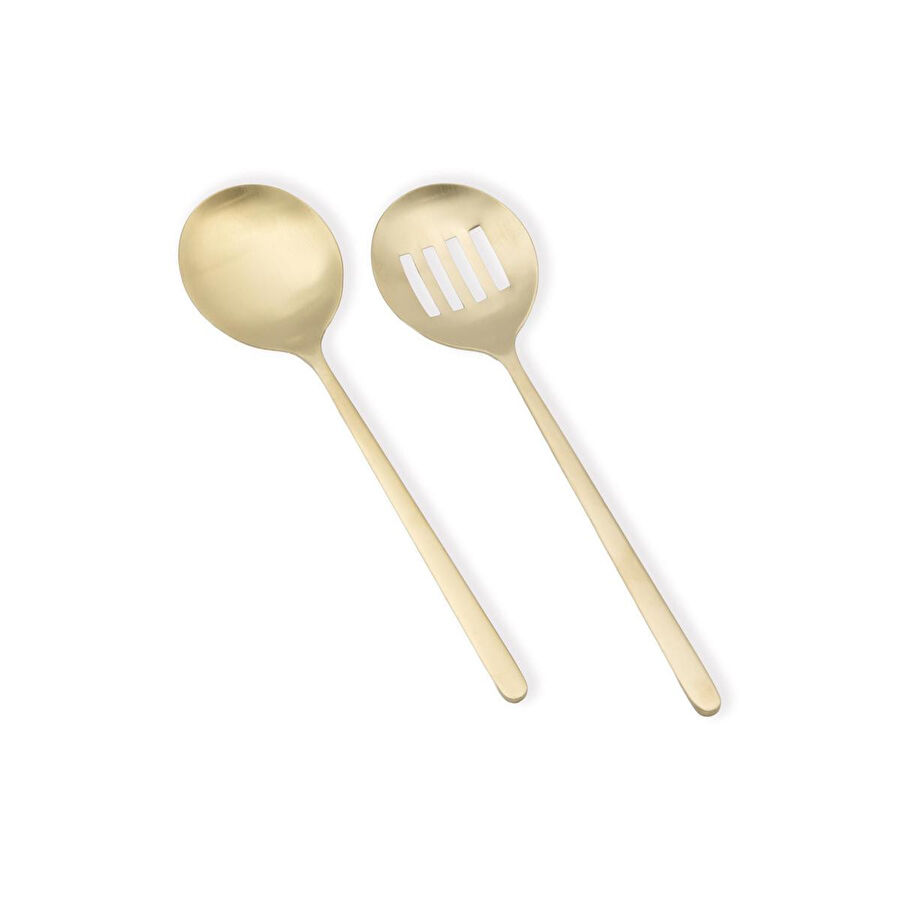 The Mia Giallo Servis Seti Şampanya Gold 2 Parça