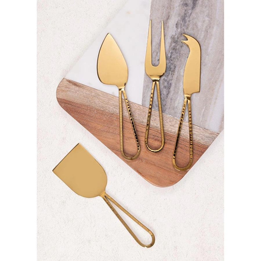 The Mia Stillo Peynir Servis Takımı 4 Parça