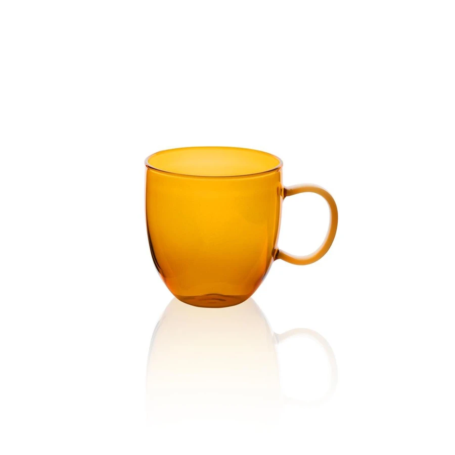 The Mia Borosilikat Cam Kupa Amber 450 Ml Brd0133