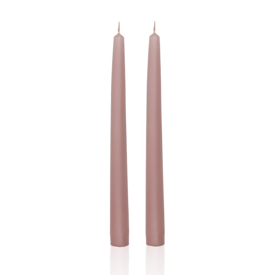 The Mia Iconic Şamdan Mum 2li Set Rose 26 Cm