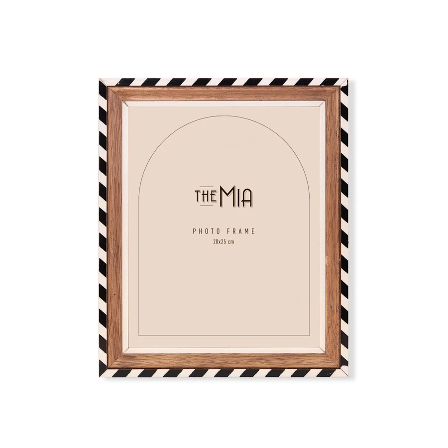 The Mia Striped Fotoğraf Çerçevesi 25x30 Cm