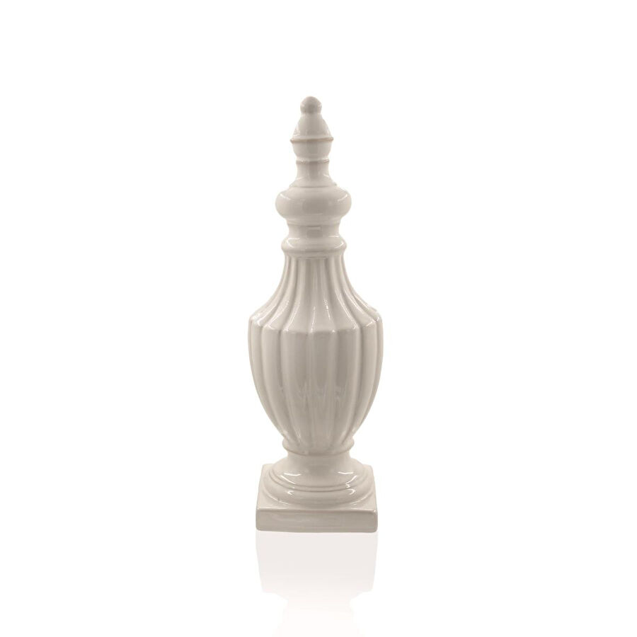 The Mia Cera Dekoratif Obje 12x12x37 Cm