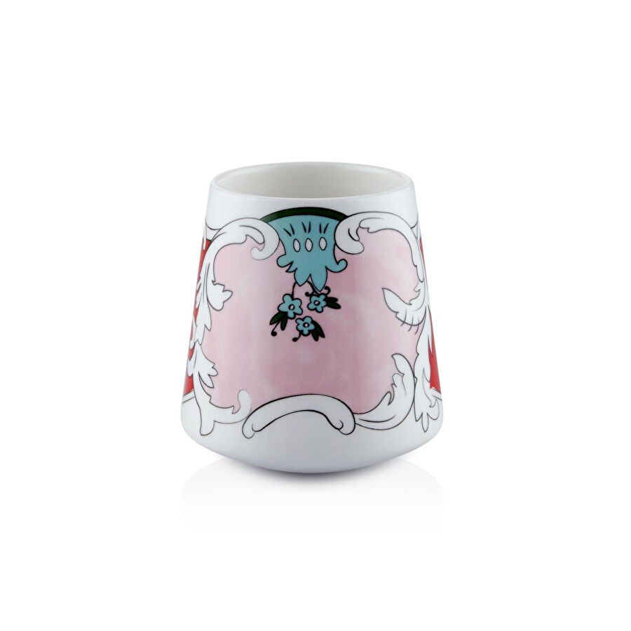 The Mia Amore Red Porselen Kupa Kpa0231 180 Cc