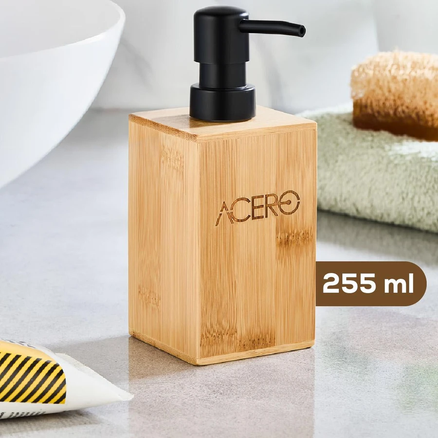 Vienev Bambu Uzun Kare Sıvı Sabunluk 255 Ml - 32154