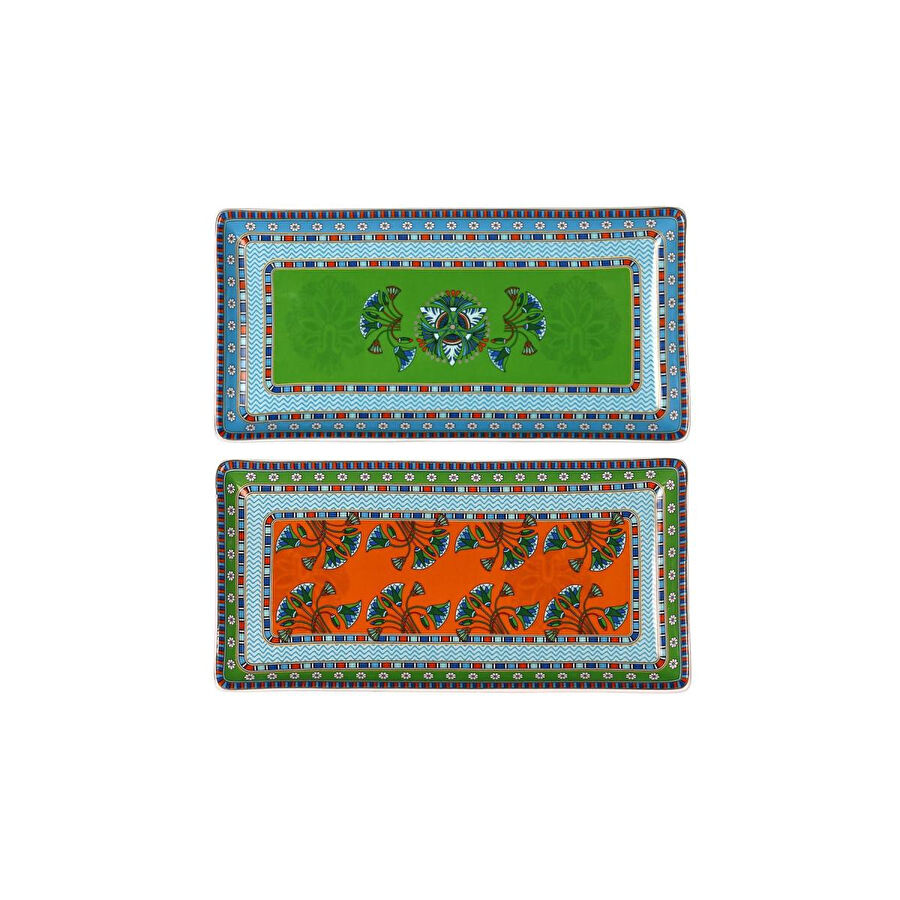 Lucky Art Calista New Bone China Porselen 27cm 2li Tabak Seti