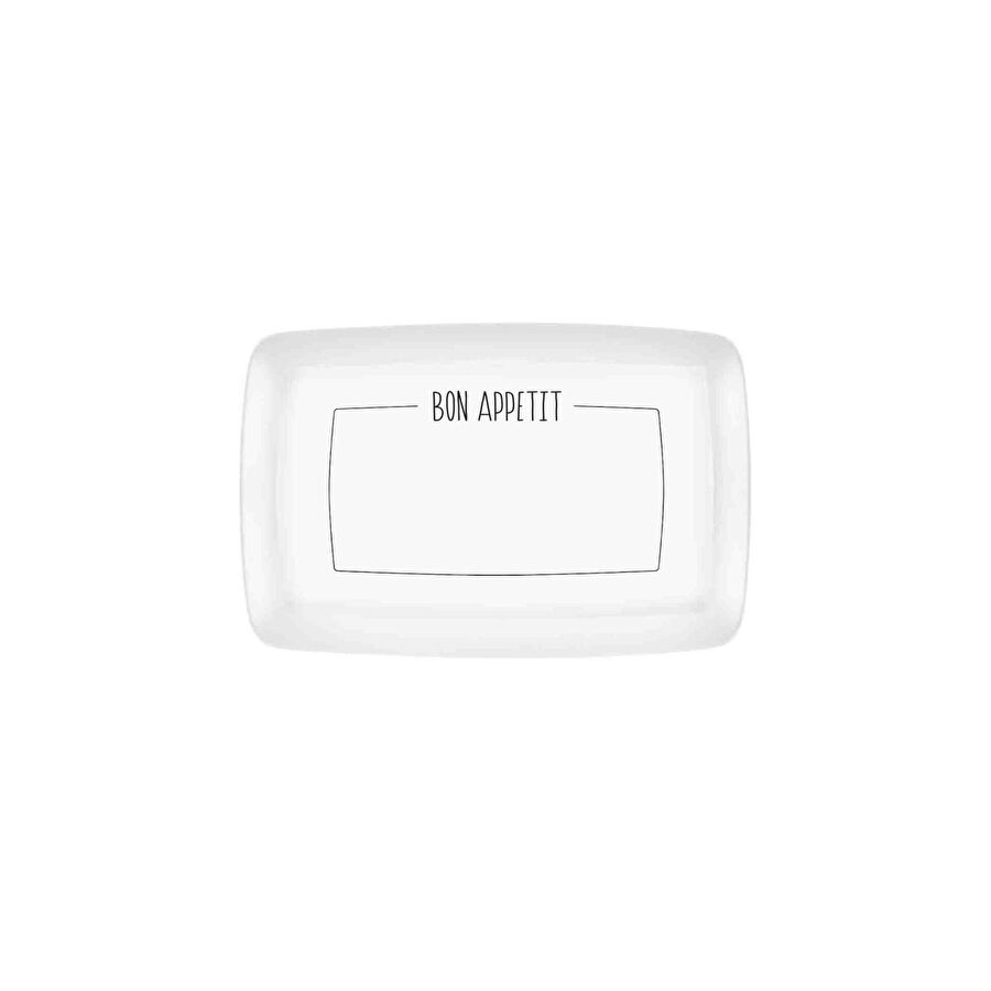 The Mia Daily Tunes Dikdörtgen Servis - 34x25cm Dly007