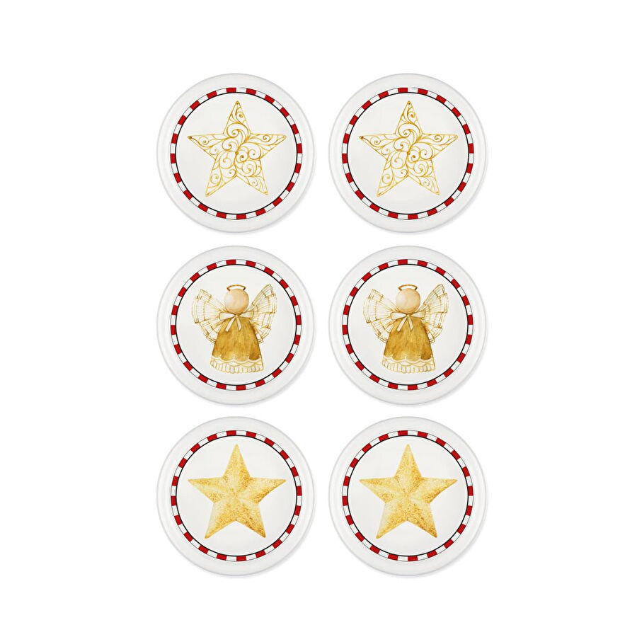 The Mia Globe Çerezlik 6 Parça 10 Cm New037