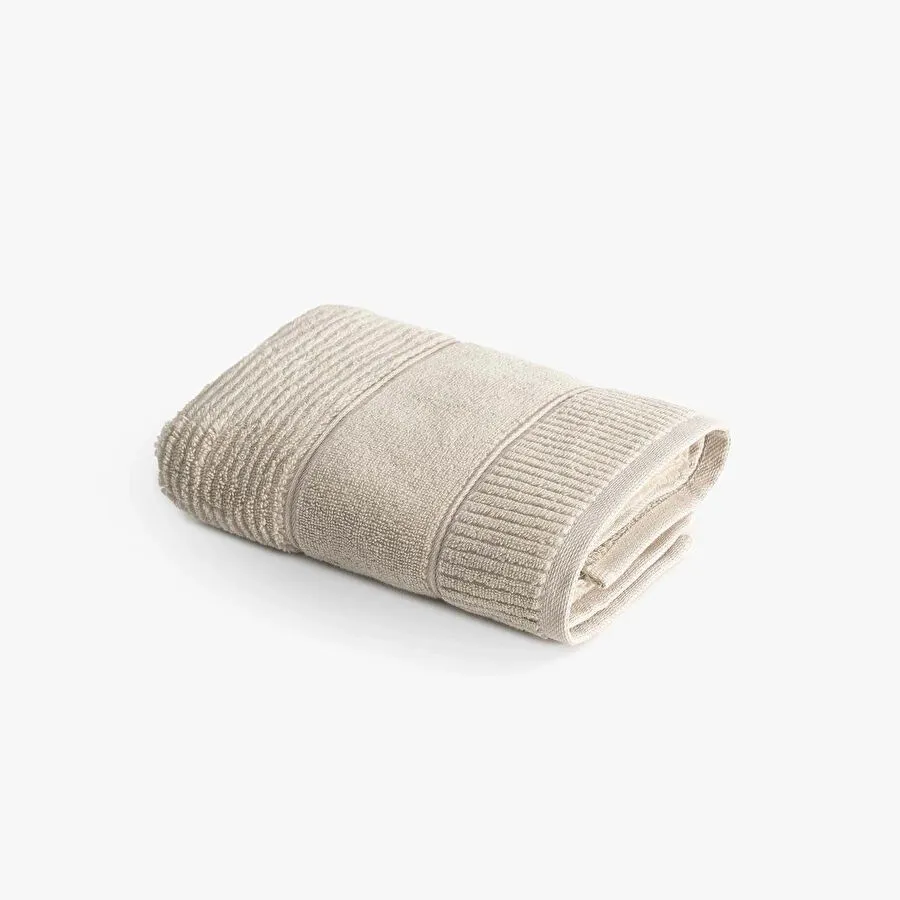 Green Black Eliza Yüz Havlusu Bej